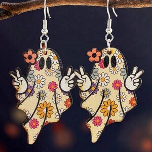 Hippie Ghost Earrings